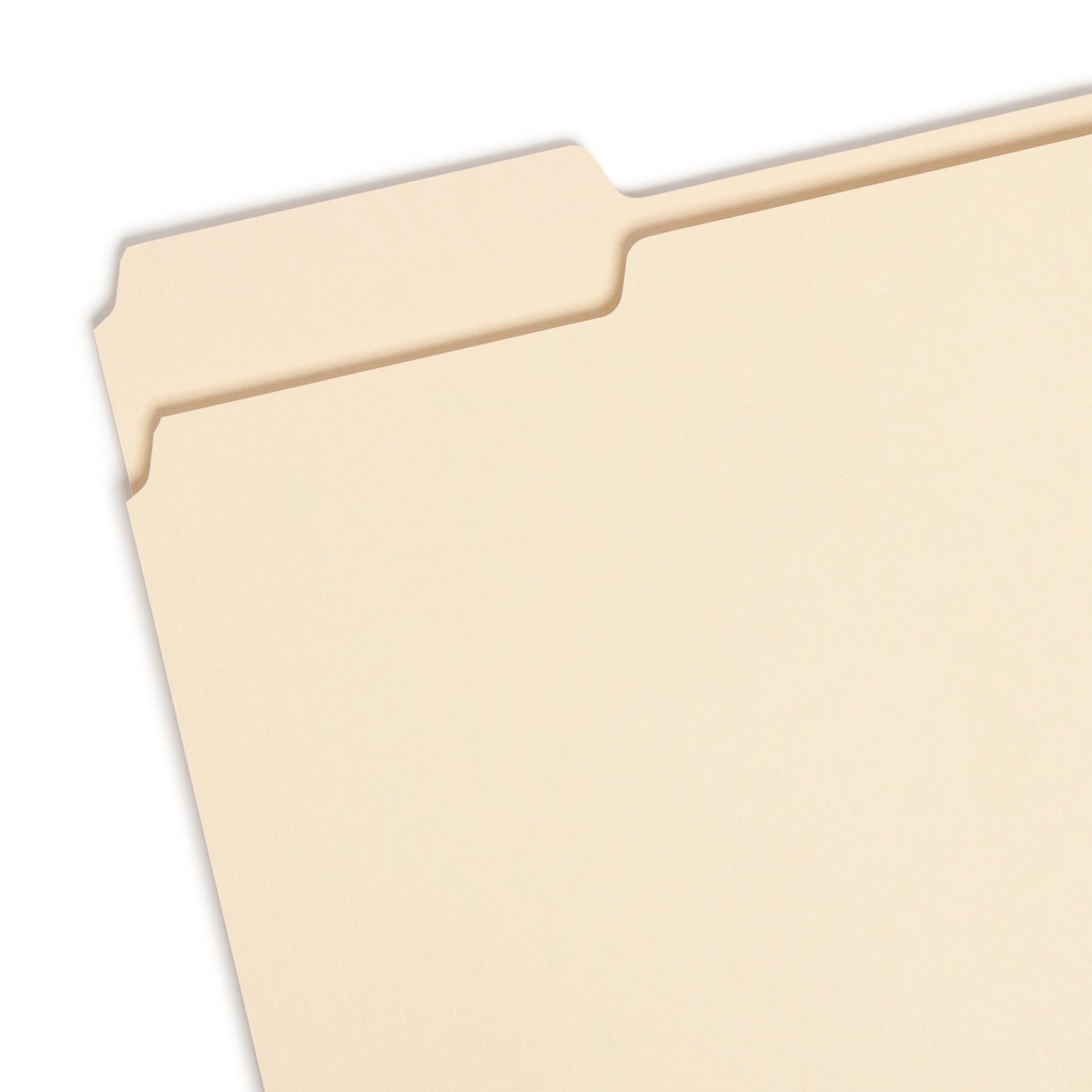 100% Recycled File Folders, Manila Color, Letter Size, Set of 100, 086486103398