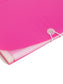 Poly Expanding Files with Flap, 6 Pockets, Wave Pattern, Pink Color, Letter Size, Set of 1, 086486708746