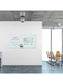 Frameless Glass Magnetic Dry Erase Board VP, White, 70" x 35", 6 x 3, White, 70" X 35" Size, Set of 1, 843463139739