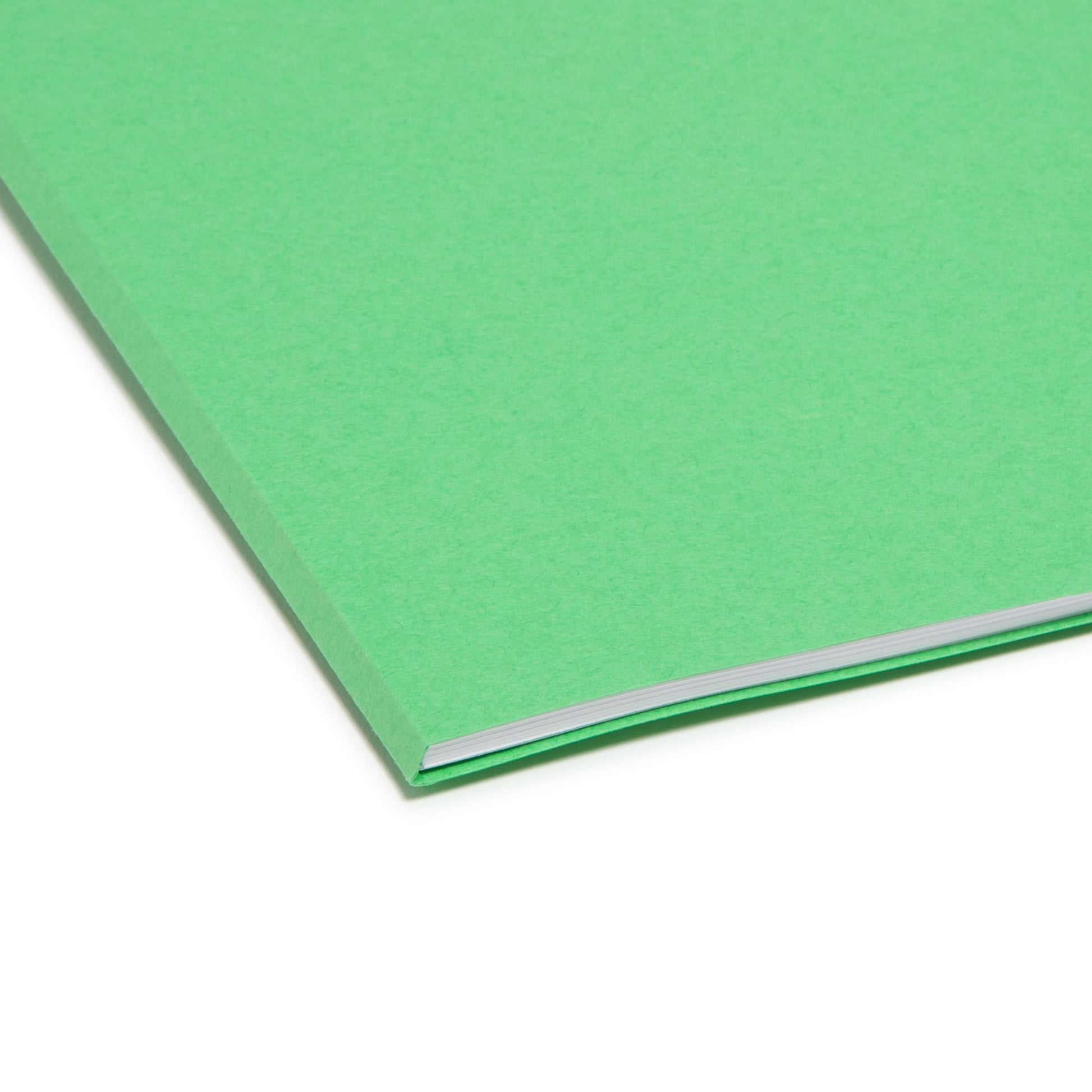 Standard File Folders, 1/3-Cut Tab, Green Color, Legal Size, Set of 100, 086486171434