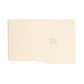 Shelf-Master® Reinforced End Tab File Folders, Straight-Cut Tab, 9 inch Front, Manila Color, Letter Size, Set of 100, 086486241090