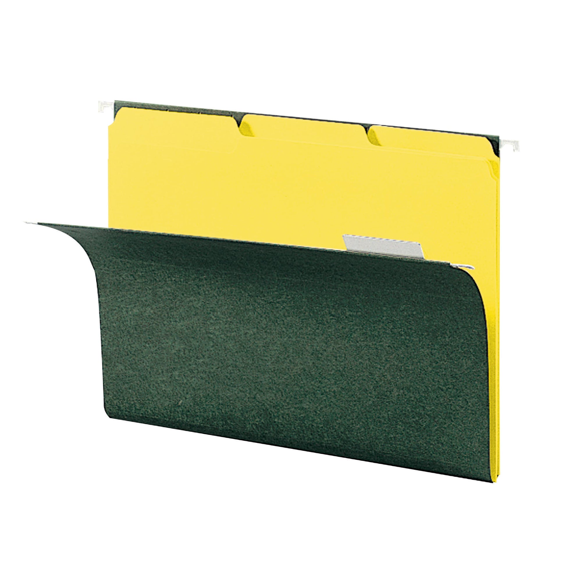 Interior File Folders, Yellow Color, Letter Size, Set of 100, 086486102711