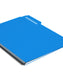 Pressboard File Folder, 1 inch Expansion, 1/3-Cut Tab, Dark Blue Color, Letter Size, Set of 25, 086486215411