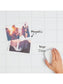 Metal Frame Dry Erase Weekly Combo Board, Silver, White, 18" x 7.5", 2' or Smaller, White, 18" X 7.5" Size, Set of 1, 812296023621