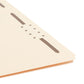 Reinforced Tab Fastener File Folders, Straight-Cut Tab, 2 Fasteners, Manila Color, Letter Size, Set of 50, 086486145138