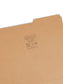 Reinforced Tab File Folders, 2/5-Cut Guide Height Right Tab, Kraft Color, Letter Size, Set of 100, 086486107860