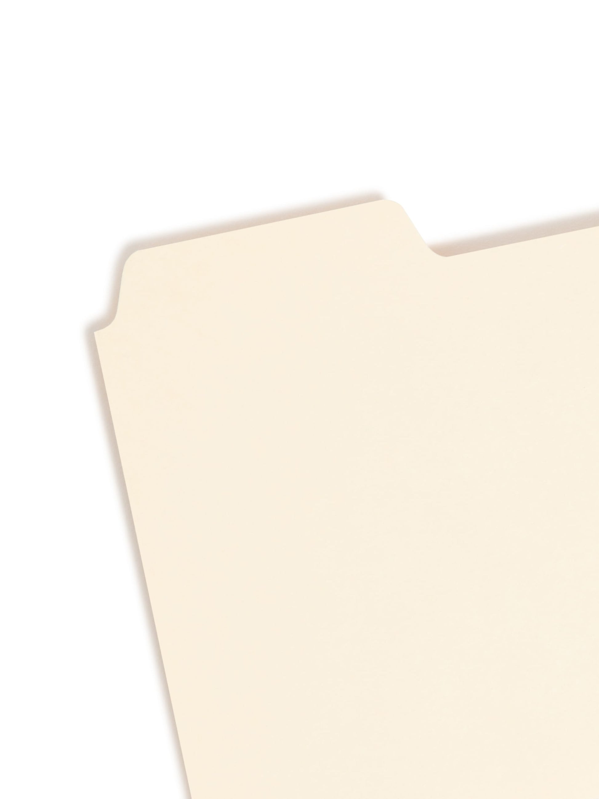 Heavyweight Card-Sized Guides with Blank or Alphabetic Tabs, Manila Color, 3" X 5" Size, Set of 100, 086486550307