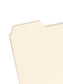 Heavyweight Card-Sized Guides with Blank or Alphabetic Tabs, Manila Color, 3" X 5" Size, Set of 100, 086486550307
