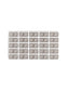 ETS Color-Coded Year Labels - Sheets, Gray Color, 1" X 1/2" Size, Set of 250, 086486679275