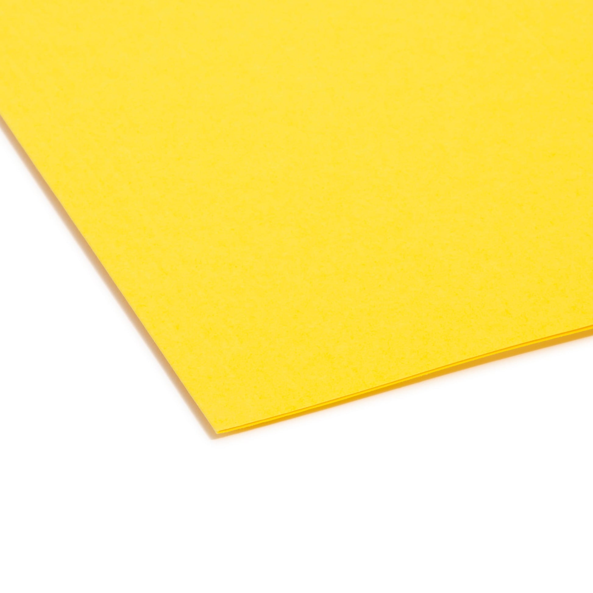 FasTab® Hanging File Folders, 1/3-Cut Tab, Yellow Color, Letter Size, Set of 20, 086486640978