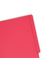 Shelf-Master® Reinforced Tab End Tab File Folders, Straight-Cut Tab, Red Color, Letter Size, Set of 100, 086486257107