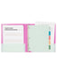 U-Eco Poly Binder with 5 Tab Dividers, U-Eco, 1/5 Cut, 2 Pockets, 5 Dividers, Orchid, Orchid, Set of 6, 843463166063