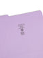 Standard File Folders, 1/3-Cut Tab, Lavender Color, Letter Size, Set of 100, 086486124430