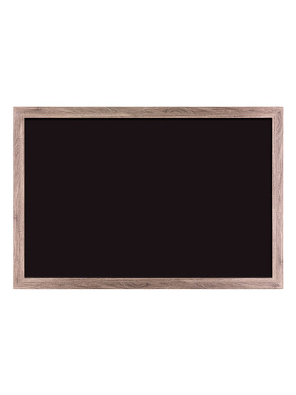 U Brands Rustic Wood-Style Frame Magnetic Chalkboard, 36" x 24" (Actual Size 35" x 23")