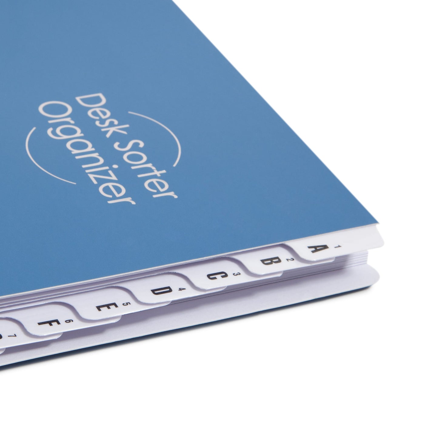 Desk File/Sorters, Dark Blue Color, Legal Size, Set of 1, 086486892377