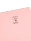 Reinforced Tab File Folders, Straight-Cut Tab, Pink Color, Letter Size, Set of 100, 086486126106