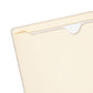 File Jackets, Straight Cut Tab, Manila Color, Letter Size, Set of 100, 30086486754102