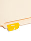 AlphaZ® ACCS Color Coded Alphabetic Labels - Sheets, Yellow Color, 1" X 1-5/8" Size, Set of 100, 086486671804