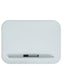 Rounded Edge Glass Board with Floating Tray, White, 23" x 17", 2' or Smaller, White, 23" X 17" Size, Set of 1, 843463147598