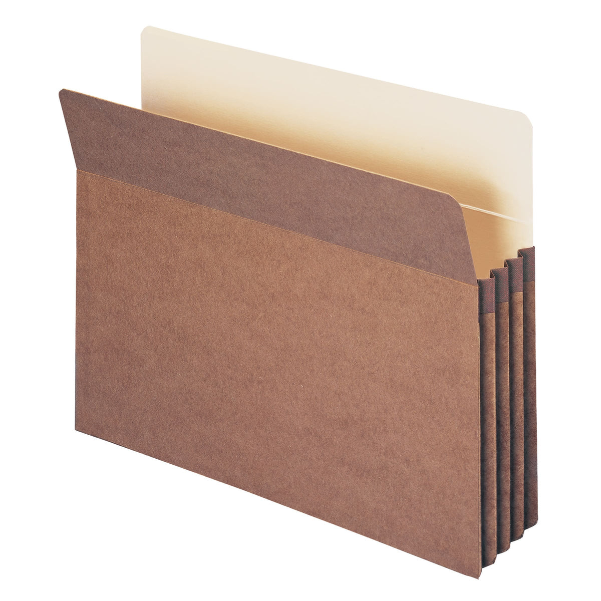 Redrope File Pockets, Guide Height, Straight-Cut Tab, 3-1/2 Inch Expansion, Redrope Color, Letter Size, 50086486738052