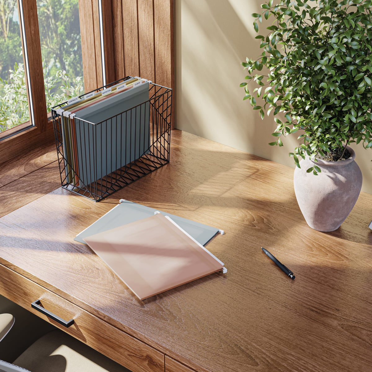 Poly Hanging File Folders