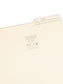 Reinforced Printed Tab File Folders, Manila Color, Letter Size, Set of 100, 086486103886