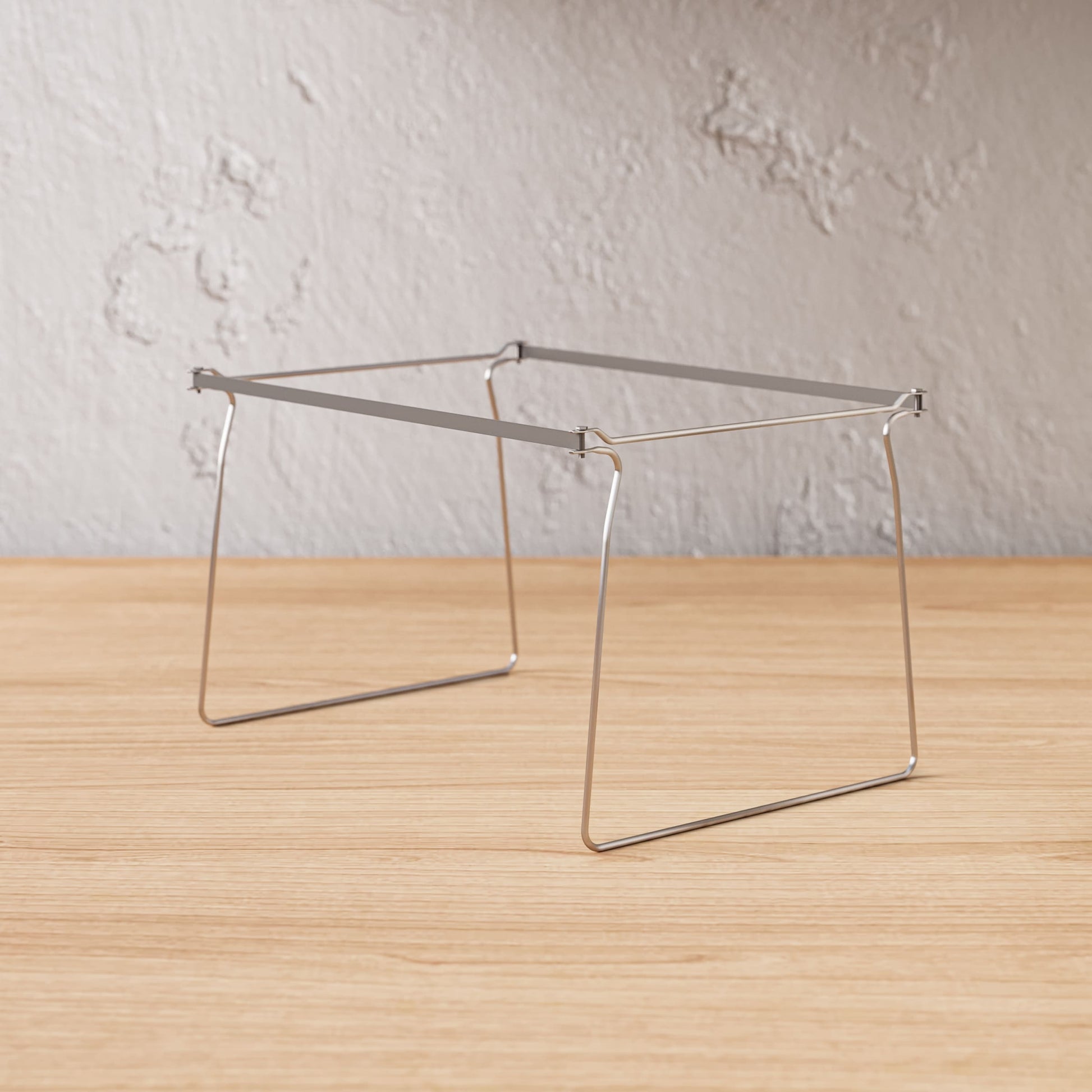 Hanging File Folder Frame, Gray Color, Legal Size, Set of 2, 086486648738