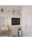 MDF Frame Magnetic Chalkboard, Birch, Black, 35" x 23", 3 x 2, Black, 35" X 23" Size, Set of 1, 843463132631
