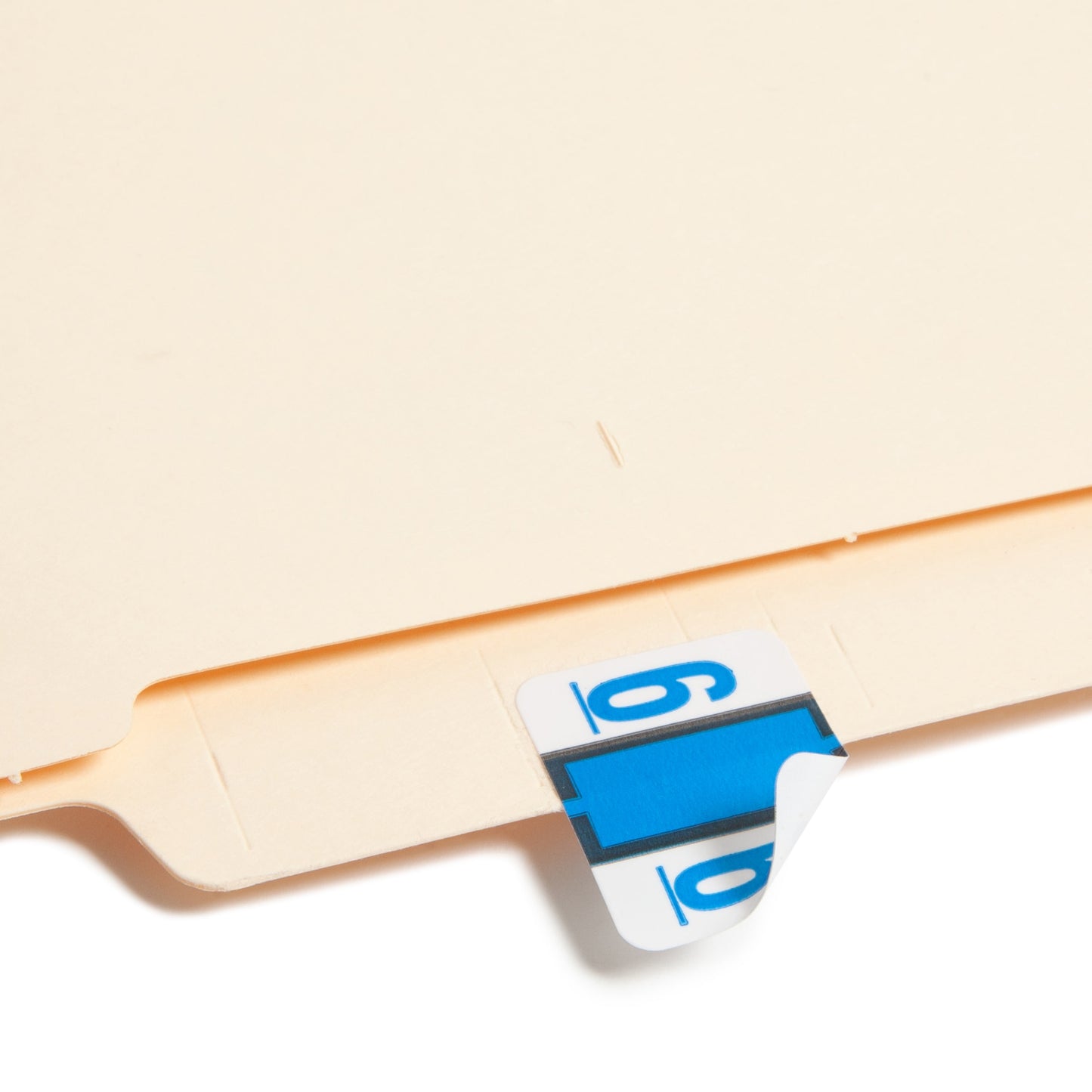 BCCRN Bar Style Color-Coded Numeric Labels, 0-9 Rolls, Blue Color, 1-1/4" X 1" Size, Set of 50, 086486673761