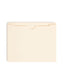 File Jackets, 2 inch Expansion, Straight-Cut Tab, Manila Color, Letter Size, Set of 50, 30086486755604