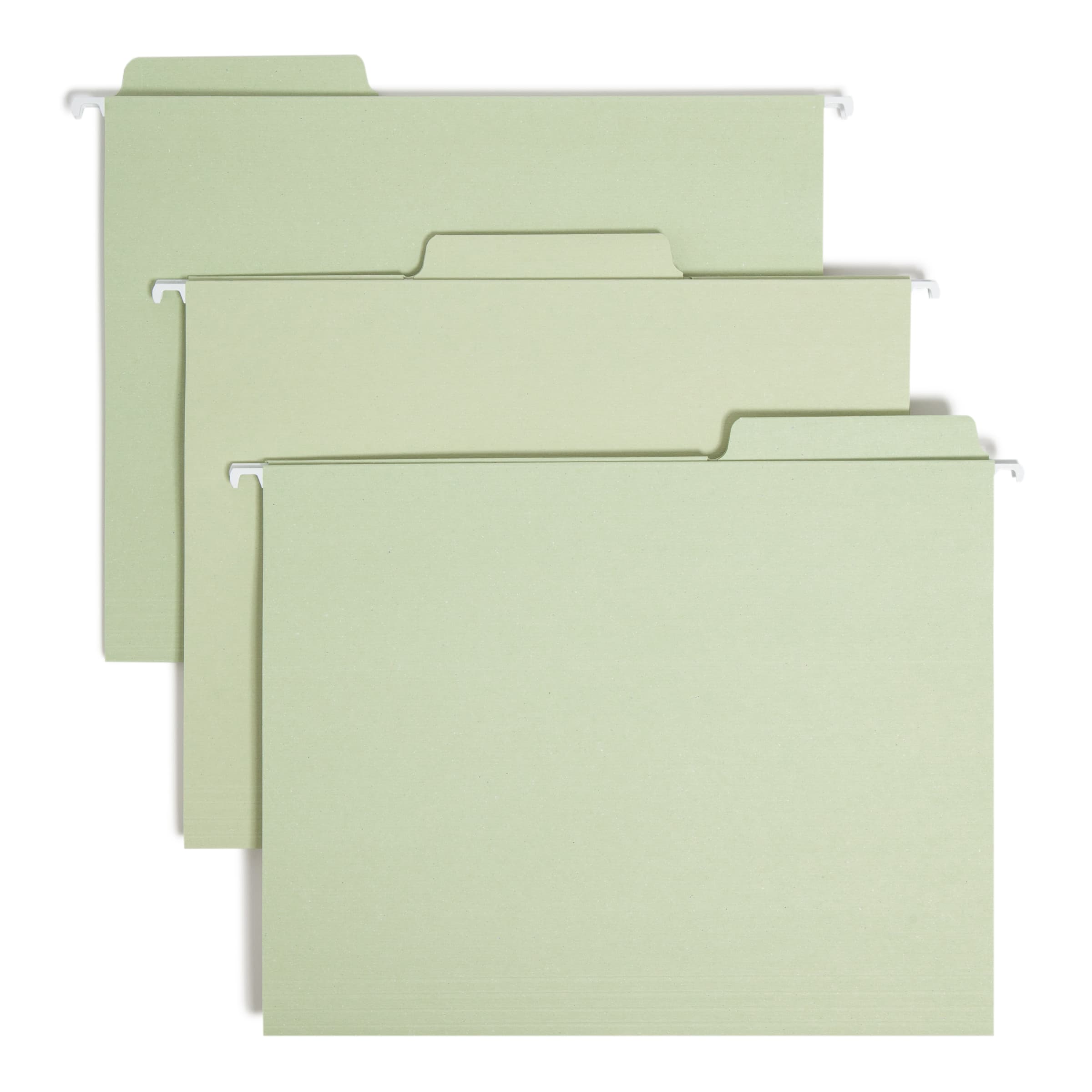 GREEN - Smead Hanging File Folder with Tab 1/5-Cut Adjustable Tab 並行輸入
