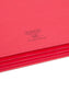 File Pockets, 3-1/2 inch Expansion, Straight-Cut Tab, Red Color, Letter Size, Set of 25, 30086486732315