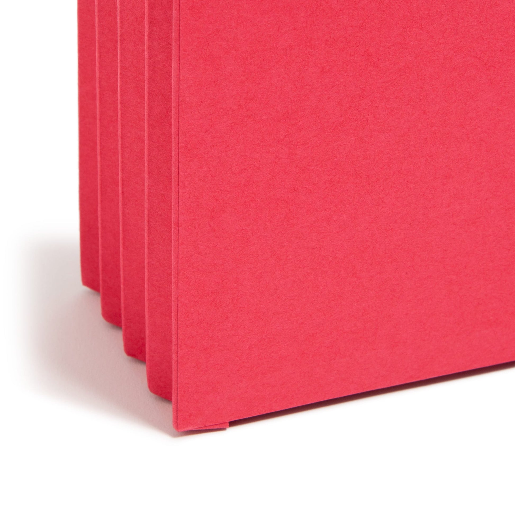 File Pockets, 3-1/2 inch Expansion, Straight-Cut Tab, Red Color, Legal Size, Set of 25, 30086486742314