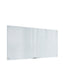 U Brands Frameless Magnetic Glass Dry Erase Board, 72" x 36" Frosted White (Actual Size 70" x 35")
