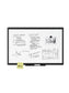 Aluminum PinIt Frame Dry Erase Board, Pinit Frame, Black, White, 35" x 23", 3 x 2, White, 35" X 23" Size, Set of 1, 843463130095