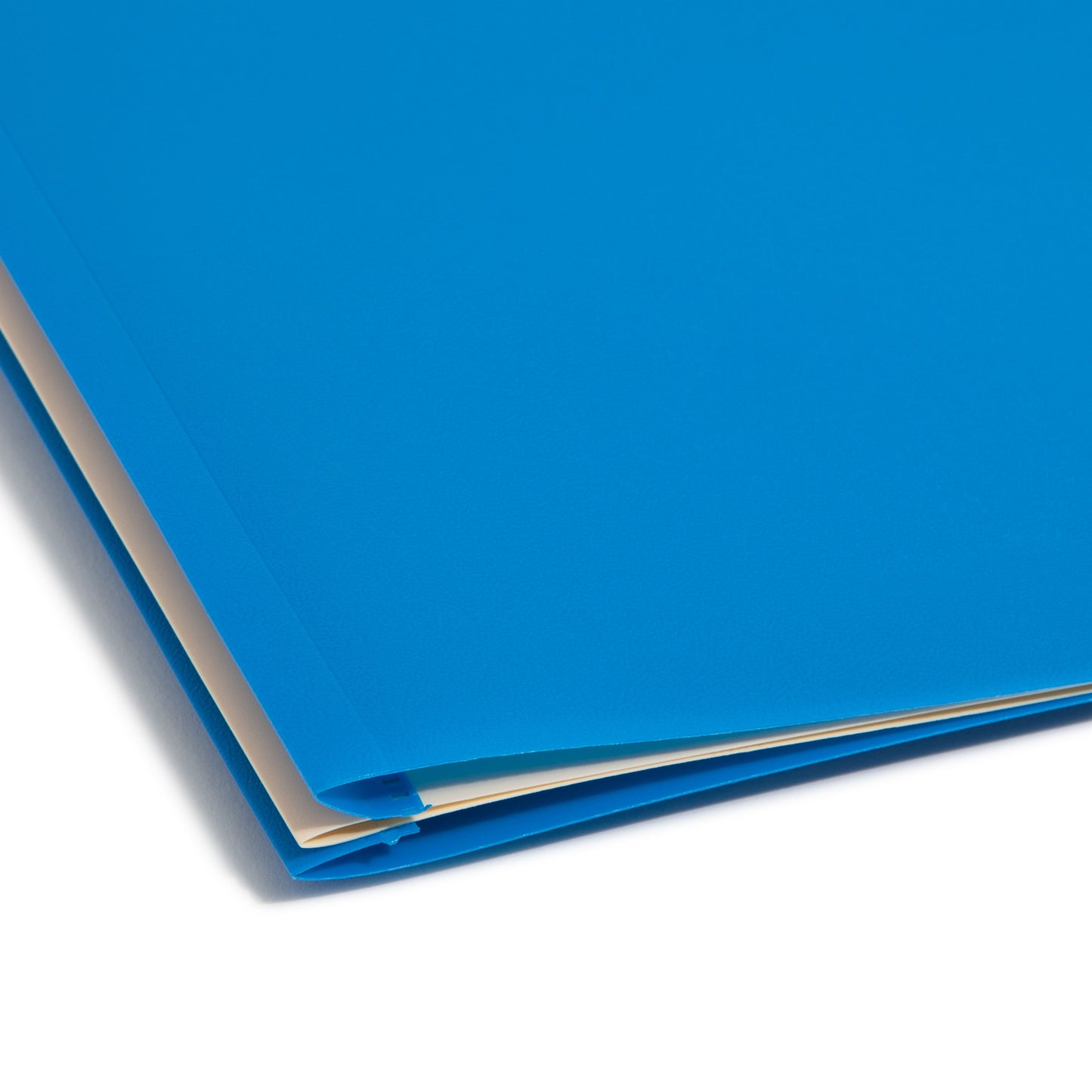 Poly Classification File Folders, Blue Color, Letter Size, Set of 10, 30086486140455