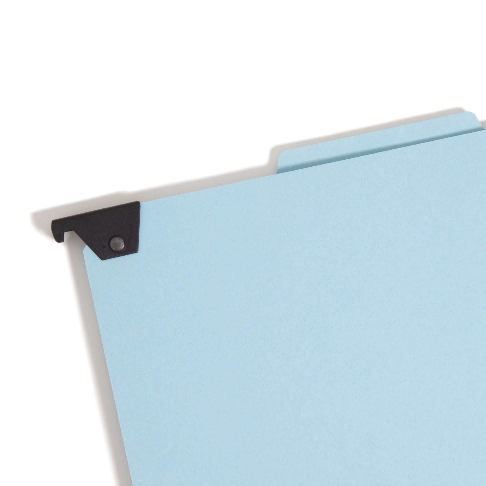 FasTab®/SafeSHIELD® Hanging Classification File Folders, 2 Dividers, Blue Color, Legal Size, Set of 10, 30086486651654