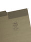 100% Recycled FasTab® Hanging File Folders, Bilingual Packaging, Standard Green Color, Letter Size, 086486640381