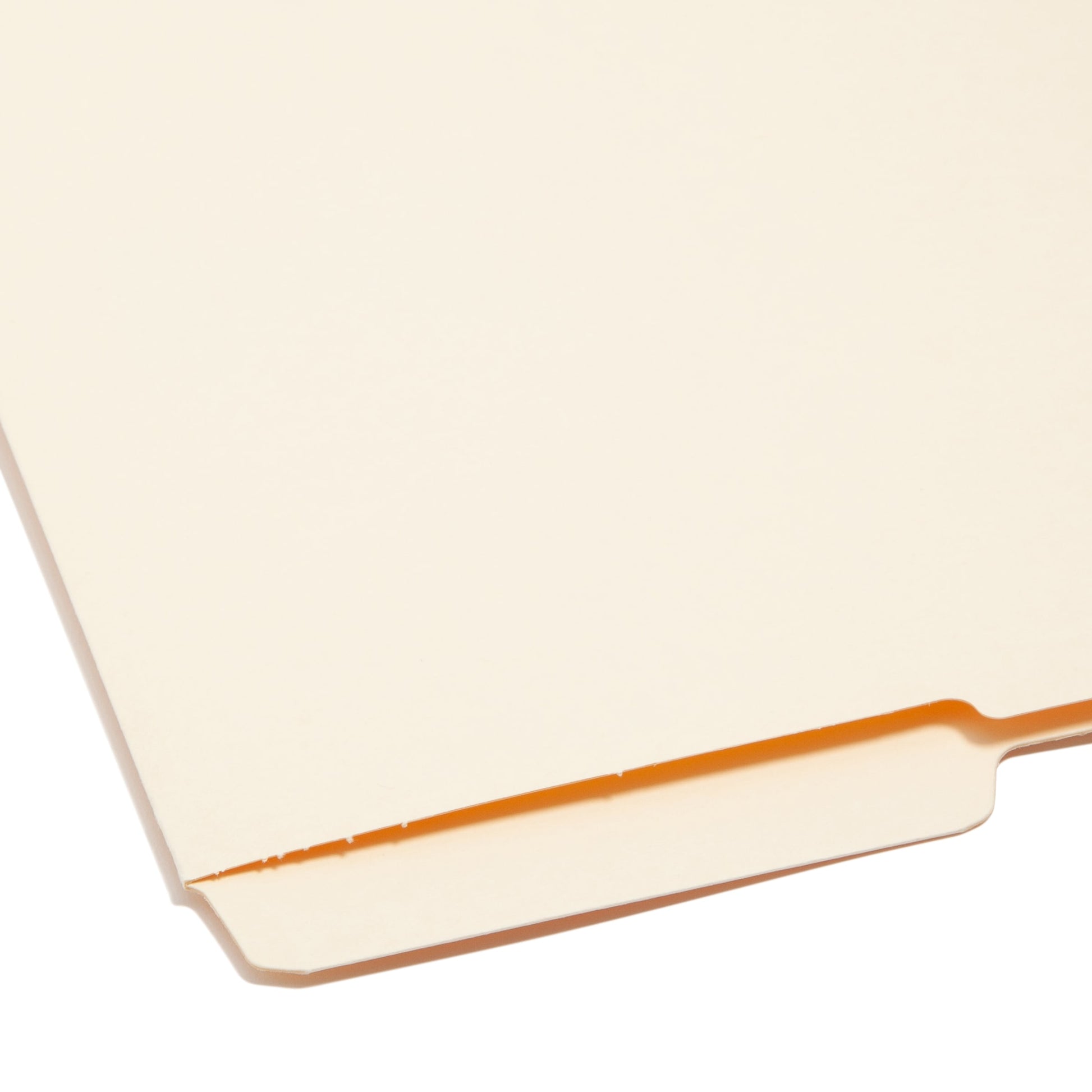 Shelf-Master® Reinforced Tab End Tab File Folders, 1/2-Cut Tab, Bottom Position, Manila Color, Letter Size, Set of 100, 086486241281