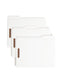 Reinforced Tab Fastener File Folders, 1/3-Cut Tab, 2 FastenersReinforced Tab Fastener File Folders, 1/3 Cut, White, Letter, White, Letter Size, Set of 50, 086486128407