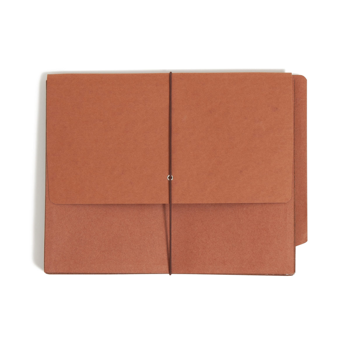Extra Wide Redrope End Tab Wallets, Straight Cut Tab, 5-1/4 Inch Expansion, Redrope Color, Extra Wide Letter Size, Set of 10, 30086486711440
