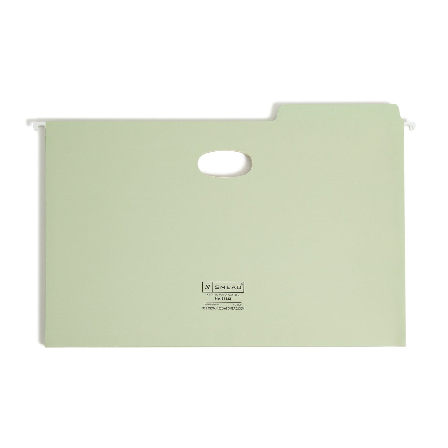 FasTab® Extra Capacity Hanging File Folders, 1/3-Cut Tab, Moss Green Color, Legal Size, Set of 1, 086486643221