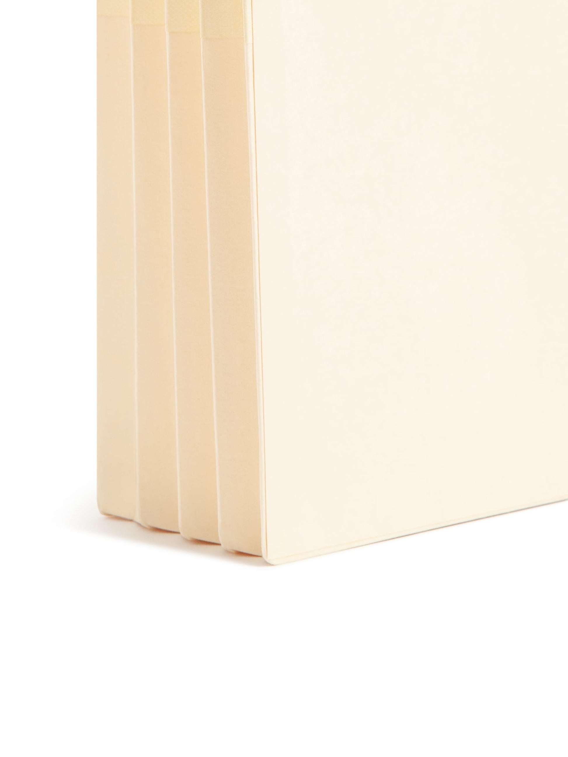 Reinforced End Tab File Pockets, Straight-Cut Tab, 3-1/2 inch Expansion, Manila Color, Letter Size, Set of 25, 30086486751248