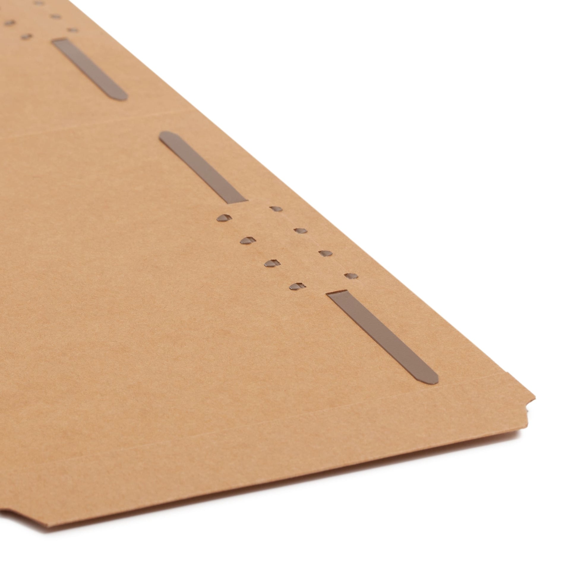 Reinforced Tab Fastener File Folders, 1/3-Cut Tab, 2 Fasteners, Kraft Color, Legal Size, Set of 50, 086486198370