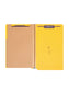 SafeSHIELD® Pressboard End Tab Classification File Folders, Straight-Cut Tab, 2 inch Expansion, 2 Divider, Yellow Color, Legal Size, Set of 0, 30086486297890