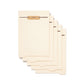 Folder Dividers with Fasteners, Manila Color, Letter Size, Set of 25, 086486355995