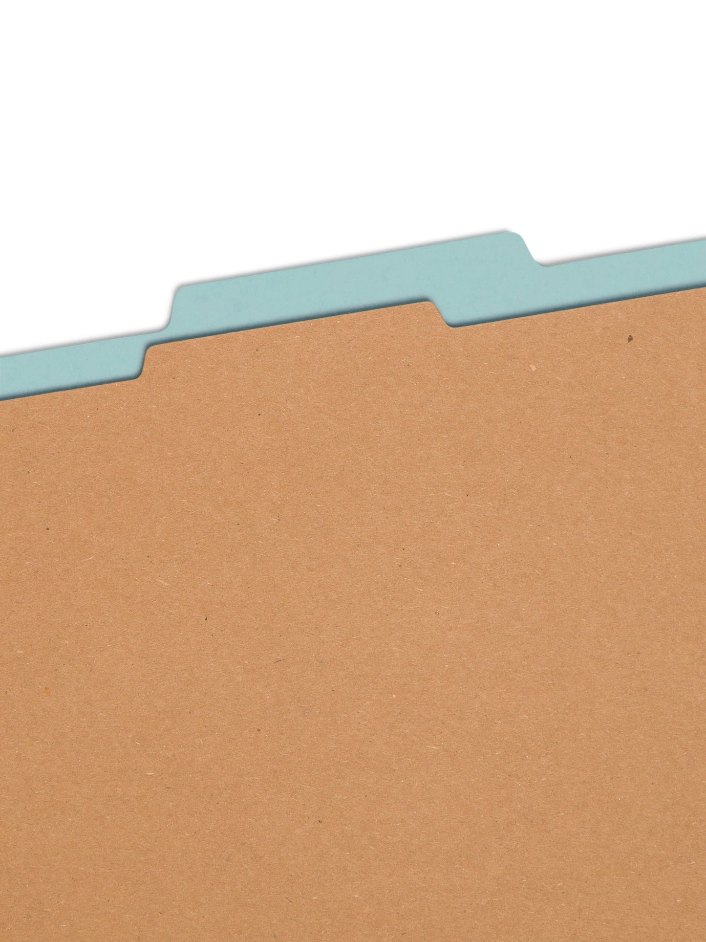 100% Recycled Value Pressboard Colored Classification Folders, 2/5 Cut Tab, 2 inch Expansion, 1 Divider, Blue Color, Letter Size, Set of 0, 30086486211803