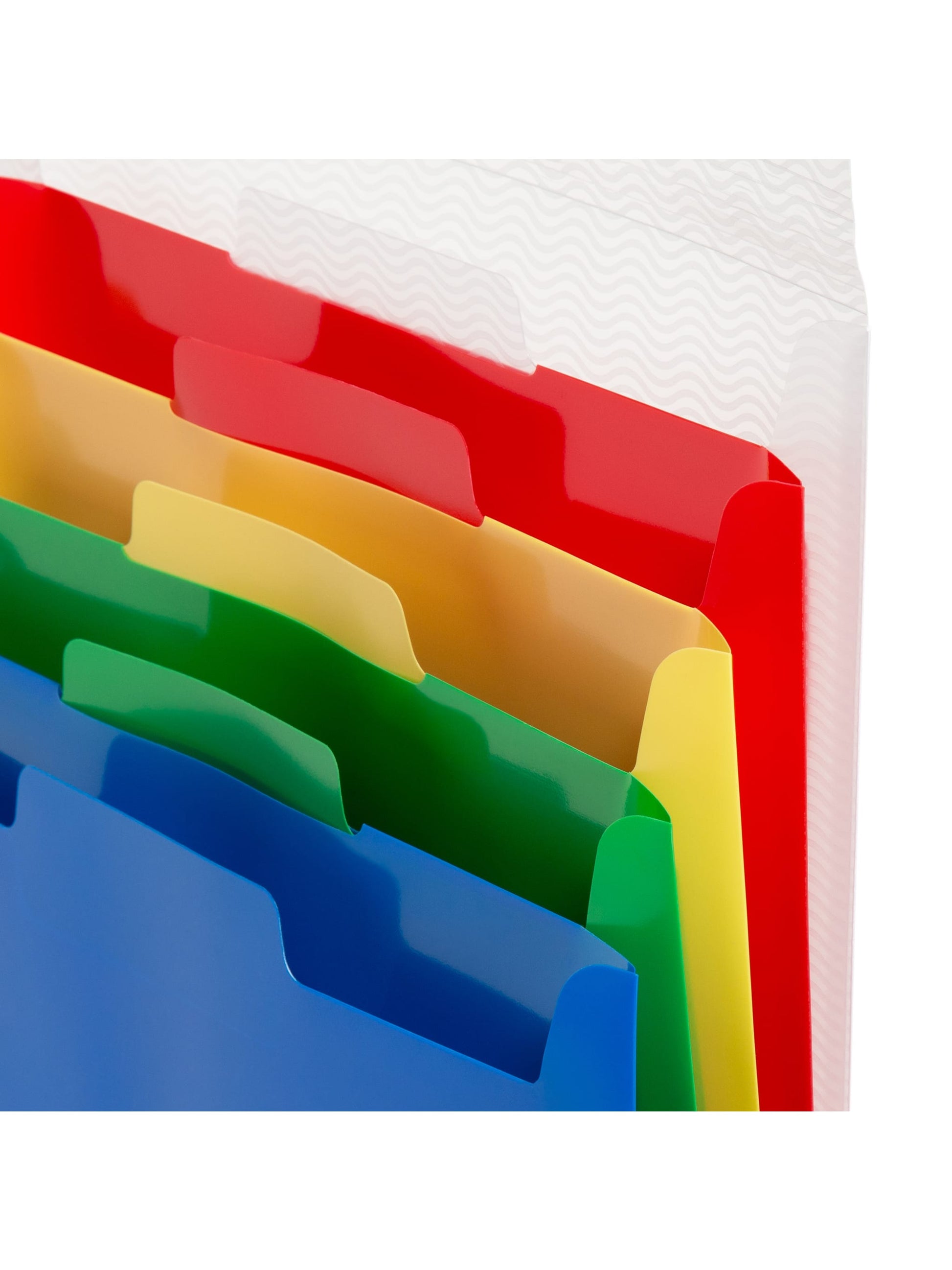 Cascading Wall Organizer, 4 Pockets, 4 DividersCascading Organizer, 4 Pockets, 5 Dividers, Assorted Colors, Letter, Assorted Colors, Letter Size, 086486920506