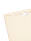 File Jackets, Flat-No Expansion, Straight-Cut Reinforced Tab, Manila Color, Letter Size, Set of 100, 30086486755000