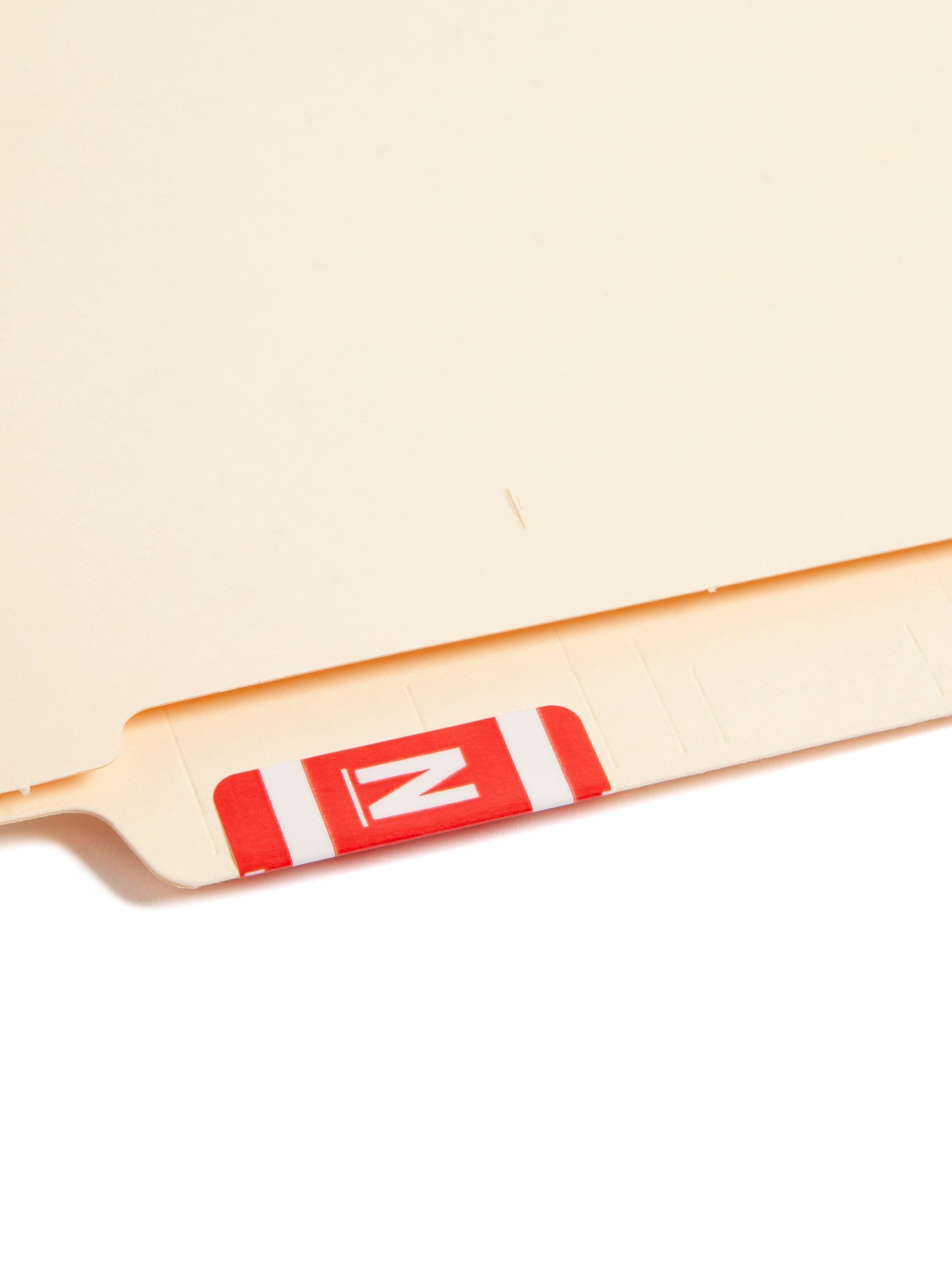 AlphaZ® ACCS Color Coded Alphabetic Labels - Sheets, Red Color, 1" X 1-5/8" Size, Set of 100, 086486671842